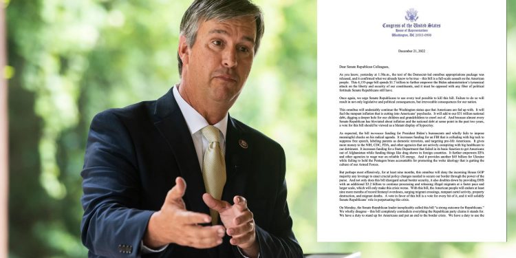 배리 무어, 정부예산안 놓고 “이 끔찍한 법안을 죽여라”