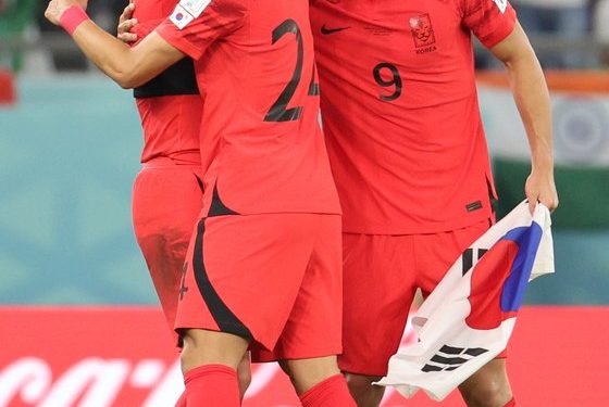‘월드컵 16강’ 한국, FIFA 랭킹 25위로 3계단 상승…일본은 20위