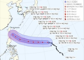 괌 강타한 초강력 태풍 ‘마와르’…”한반도 영향 내주 초 윤곽”
