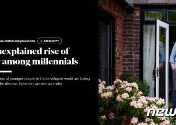 밀레니얼세대 암 발병 22% 급증, 고령층은 오히려 감소