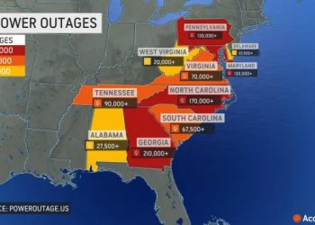 앨라배마 주차장서 번개 맞아 숨져…나무에 깔려 숨진 청소년도