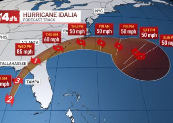 열대성 폭풍 이달리아, 쿠바 강타하고 플로리다행…비상사태 선포