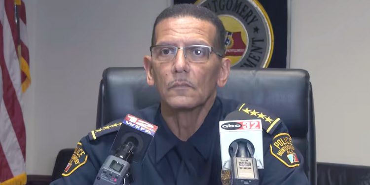 몽고메리 경찰서장 행정 휴직 조치