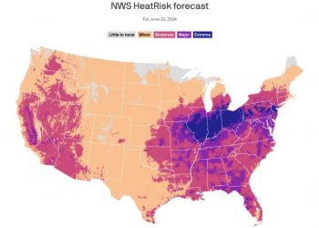 미국 북서부 대도시에 폭염주의보…최고 37도까지 오른다