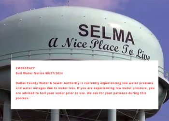 달라스 카운티, 긴급 끓인 물 공지 발표