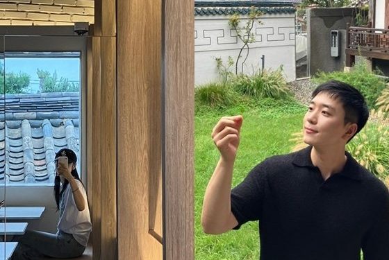 김연아, 군대서 휴가 나온 ♥고우림과 한옥데이트 눈길