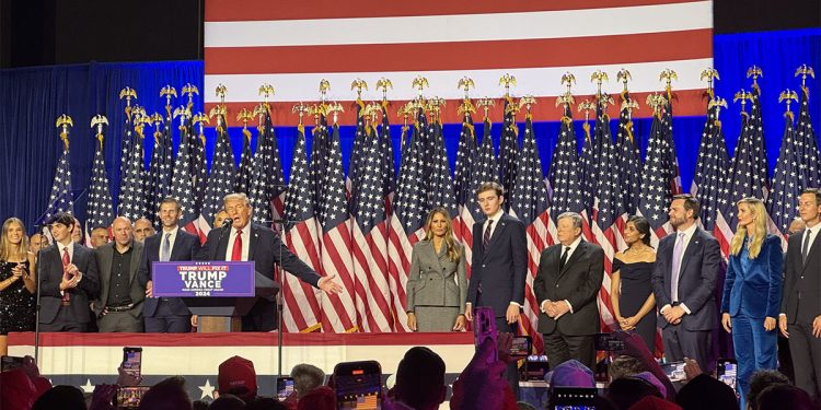 트럼프, 승리 선언…”모든 유권자 위한 美 대통령 되겠다”