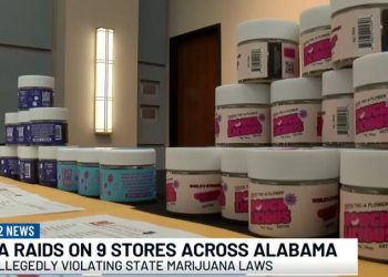 앨라배마 전역 소매점 급습…대마제품 압수