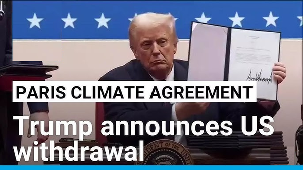 트럼프, 파리협정 다시 찢었다…미국 “기후 외교 고립” 자초하나