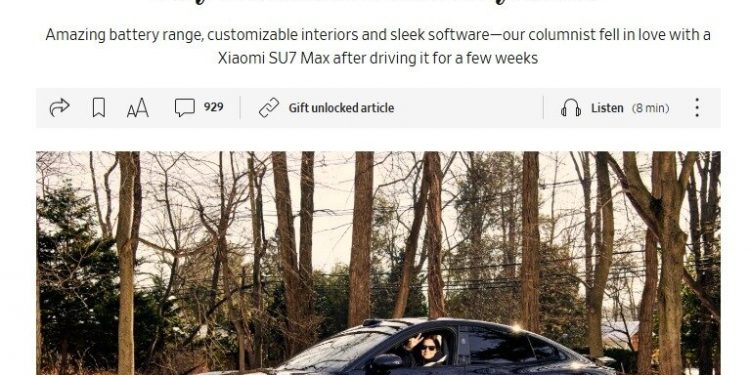“중국 전기차 몰아보니 답 나왔다”…美 자동차 전문가 “이젠 미국차 안 산다”