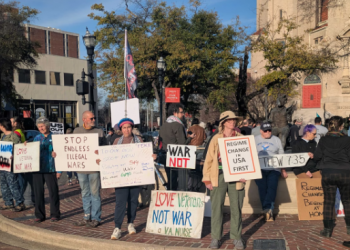 버밍엄서 반전 시위 확산… “베네수엘라 전쟁 중단하라”