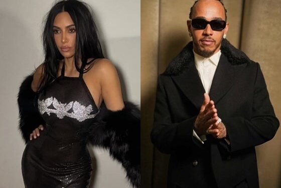 킴 카다시안, F1 황제와 파리 밀회 포착