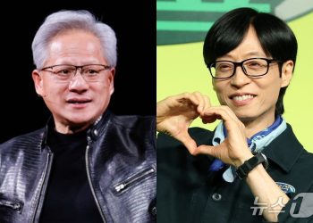 젠슨 황, 드디어 예능 뜬다…유재석과 역사적 만남