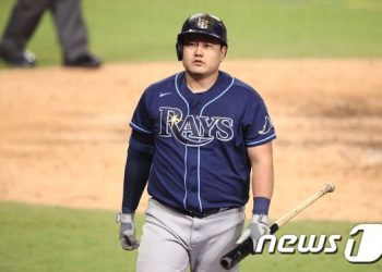 최지만, 한국인 PS 최다안타 날렸지만…탬파베이·양키스 시리즈 5차전으로