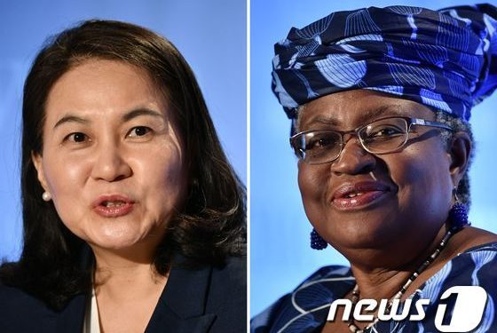 “미국, WTO 사무총장에 유명희 본부장 지지”