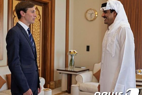 중동 긴장 고조되자 트럼프 사위 쿠슈너 사우디·카타르 방문