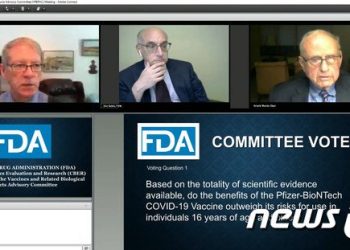 FDA 자문위원회, 화이자 백신 승인 권고