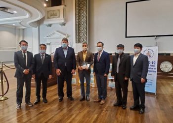 애틀랜타총영사관, 몽고메리시장 면담.방역물품 전달