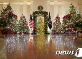 백악관 크리스마스 트리 구경하세요