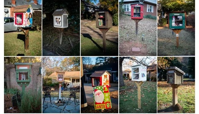 책장에 갇힌 책들에 자유를…이웃 교류 물꼬 튼 이색 간이도서관 눈길