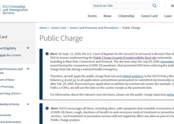 새로운 백악관, 공적부조 영구 폐지 통해 이민자들 걱정 덜어줄 가능성 있다