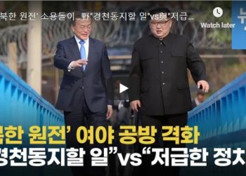 [영상] ‘북한 원전’ 소용돌이…野”경천동지할 일”vs與”저급한 정치”