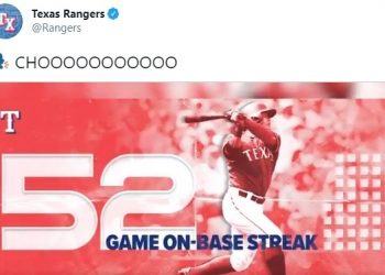 텍사스, 떠나는 추신수의 7년 활약상 소환…SNS에 게재