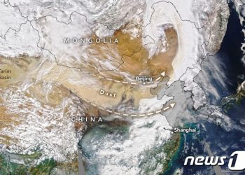 ‘몽골 황사’ 중국 거짓말 딱 걸렸네…위성사진엔 중국 발원 뚜렷