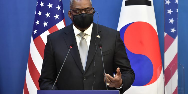 오스틴 美국방 “전작권 전환 조건 충족에 시간 걸릴 것”