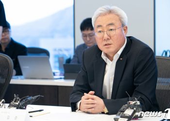 김준 SK이노 사장, 美 배터리 공장 방문…소송 합의 후 처음