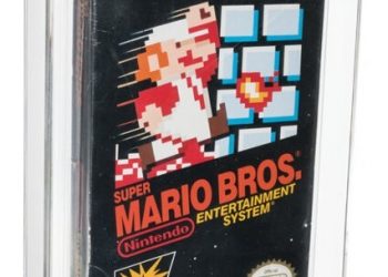 뜯지않은 슈퍼마리오 게임팩, 美경매서 약 7억 낙찰…35년 전 선물