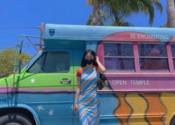 ‘남친과 미국行’ 한예슬, 화려한 자태 [N샷]