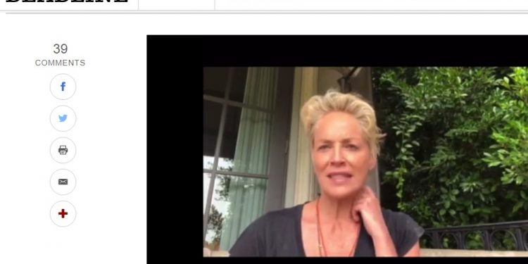 샤론 스톤, “제작진 백신 맞아야 일하겠다”..,보험잃은 사연도 털어놔