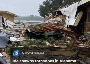 앨라배마에 토네이도 피해 잇따라