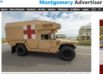 앨라배마 남부 허리케인 피해지에 재난구조팀 급파