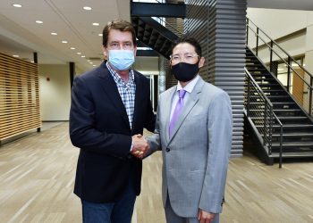 조현준 회장, 테네시 공장 방문…효성, 美 시장 공략 나선다