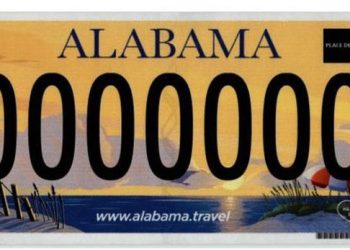 앨라배마주 자동차 번호판 디자인 이렇게 바뀐다