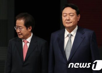 “이재명과 피장파장” vs “처남 실형은?”…洪·尹 ‘난투토론’ 팽팽
