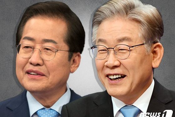 홍준표, ‘호감도’ 44%로 1위…이재명 42%, 윤석열 40%
