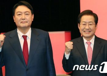 洪-尹 설전 임시 휴전…”이재명, 특권층 편입” 한목소리로 공격(종합)