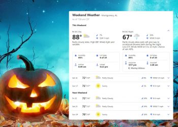 할로윈 앞두고 찬바람 불어온다…더운 낮기온 이틀 더 지속