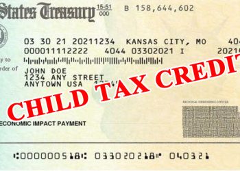 일부 가정들, 12월에 1800불 아동세금공제 받는다