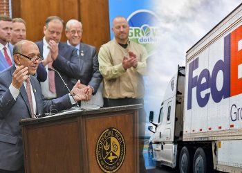 FedEx, 도탄에 5700만불 투자 물류시설 개장