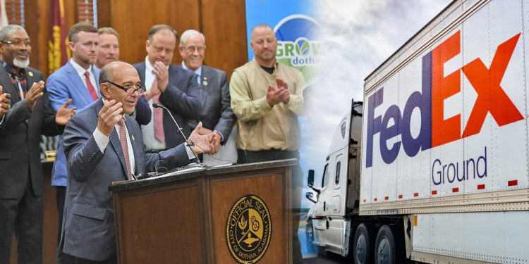 FedEx, 도탄에 5700만불 투자 물류시설 개장