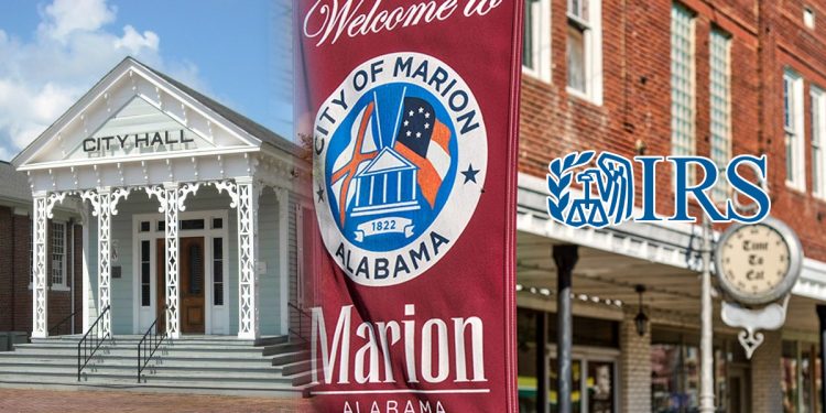 마리온市, 세금 빚 때문에 은행계좌 임시 동결