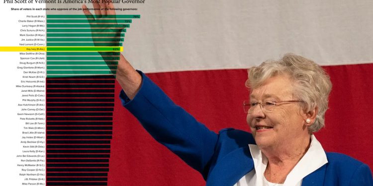 케이 아이비, 동남부에서 가장 있기있는 주지사로 인증