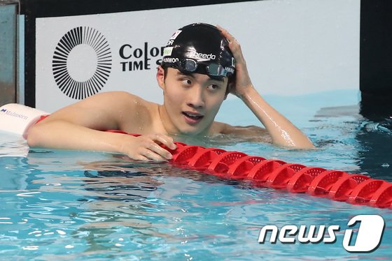 올림픽 위해 대학 진학 포기한 황선우, 강원도청 입단