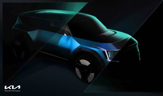 기아, 전기차 ‘EV6’ 이을 ‘콘셉트 EV9’ 프리뷰 이미지 공개