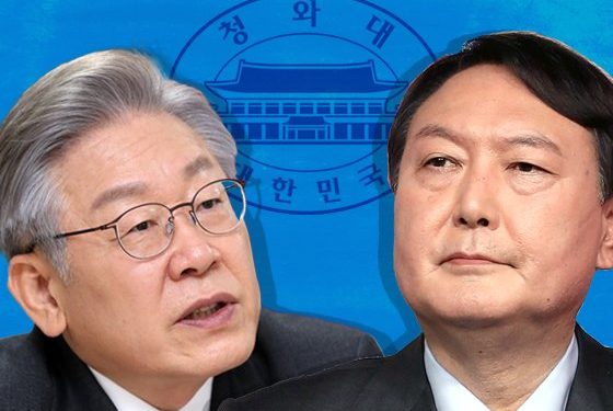 이재명 “주가조작이나 하고” vs 윤석열 “비현실적 주52시간제 철폐”