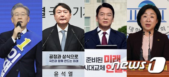 이재명·윤석열·심상정·안철수 처음으로 모인다…주요 공약 발표